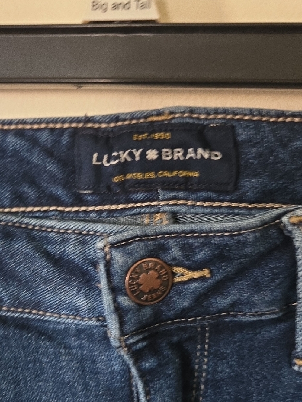 Lucky Brand Women's Indigo Skinny Jeans Size 4 - Picture 2 of 6